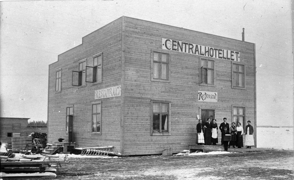 Centralhotellet färdigställdes 1915