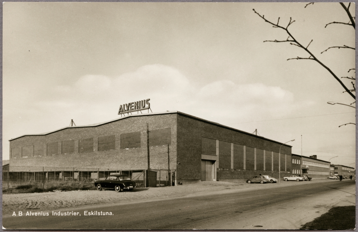 Fabrik för tillverkning av rörsystem i Eskilstuna, Aktiebolaget Alvenius Industrier.