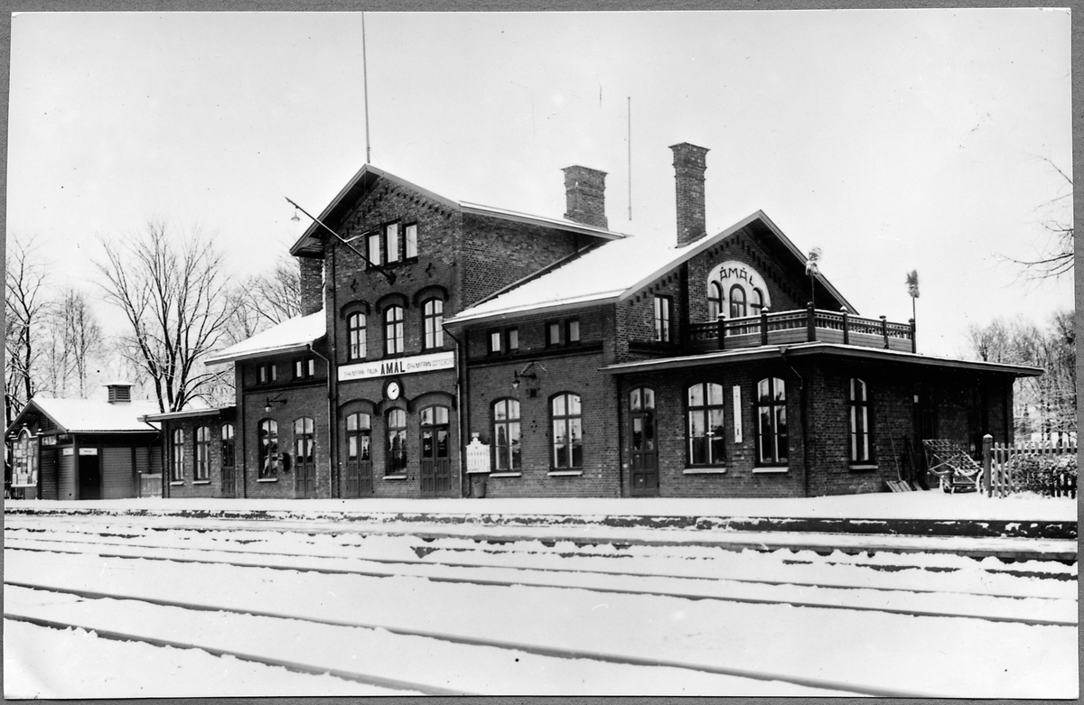 Stationen i Åmål.