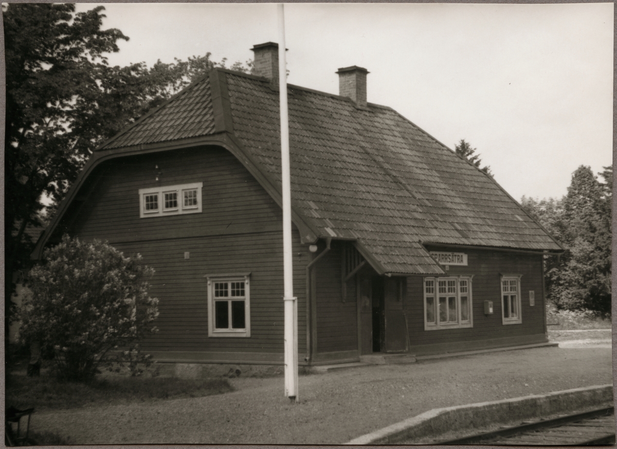 Stationhuset i Sparrsätra.