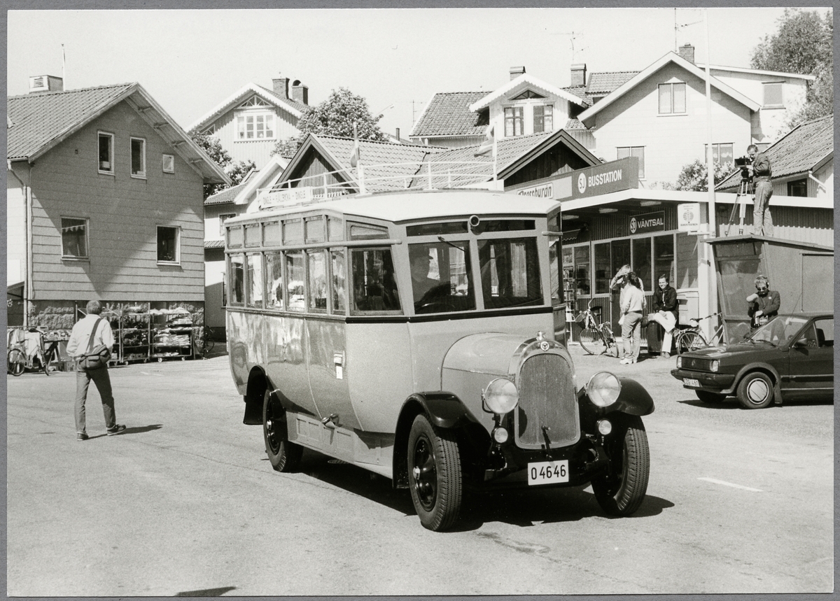 Statens Järnvägar, SJ buss 7 i Grebbestad.