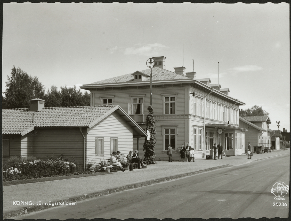 Köping stationshus.