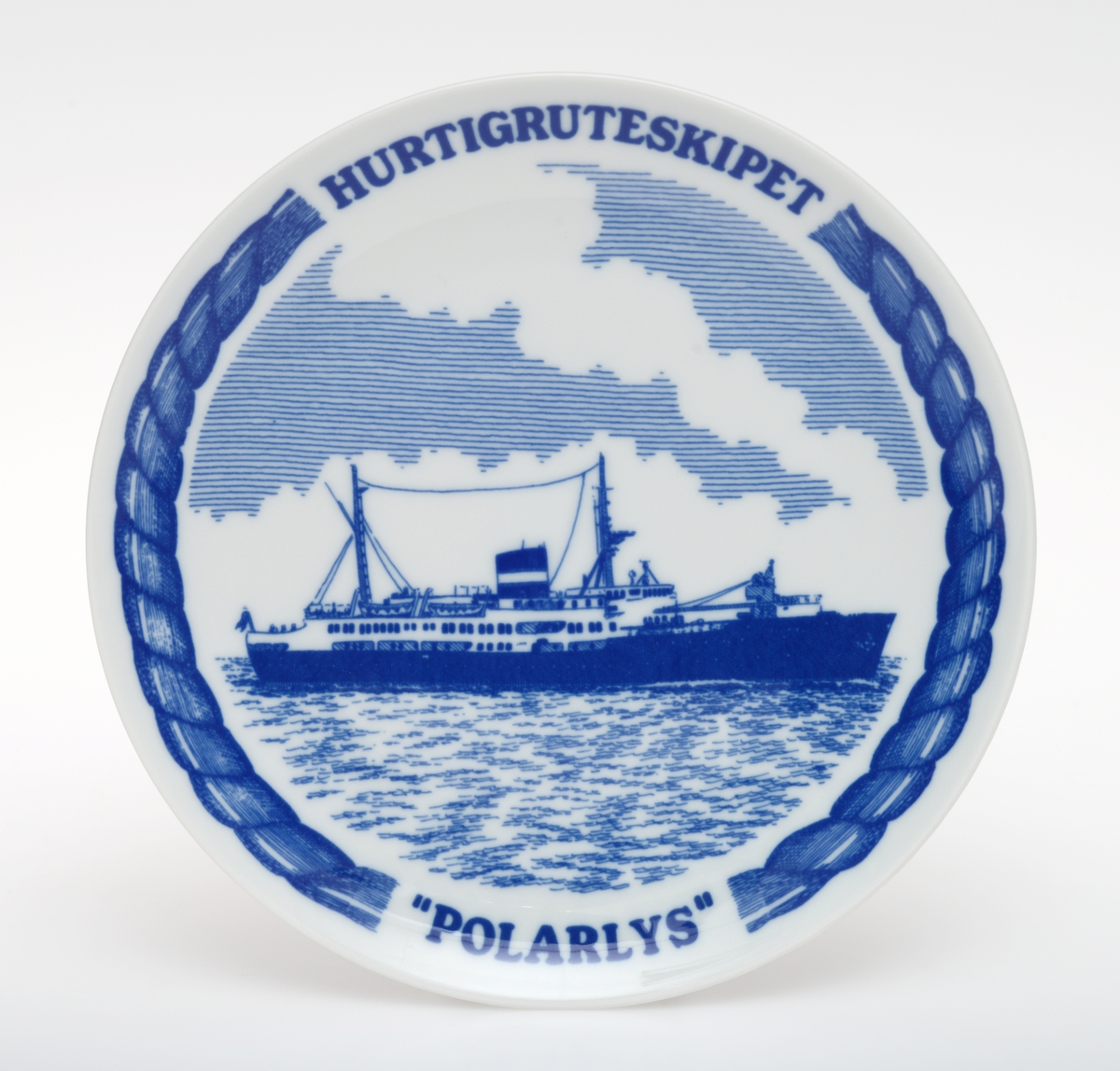 Motiv av Hurtigruten M/S Polarlys.