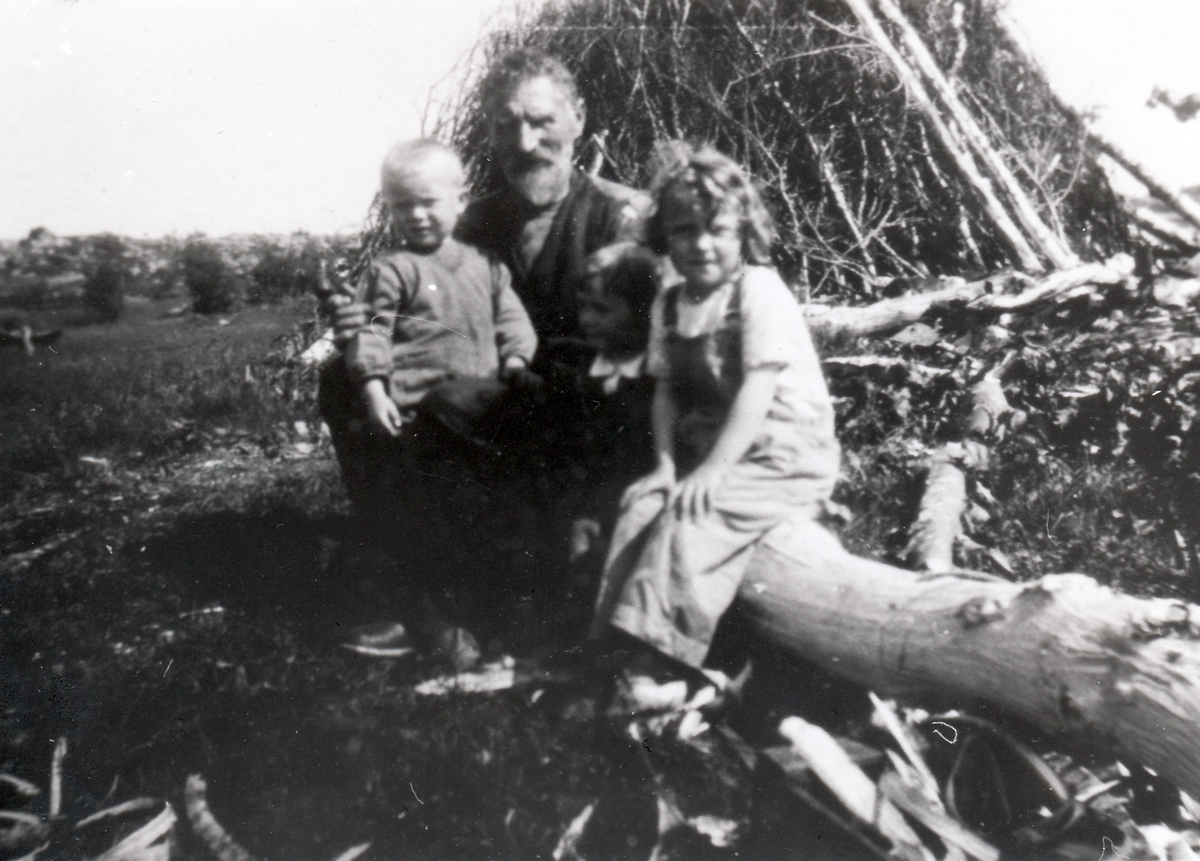 Familiebilde fra Stangnes, Tranøy 1930