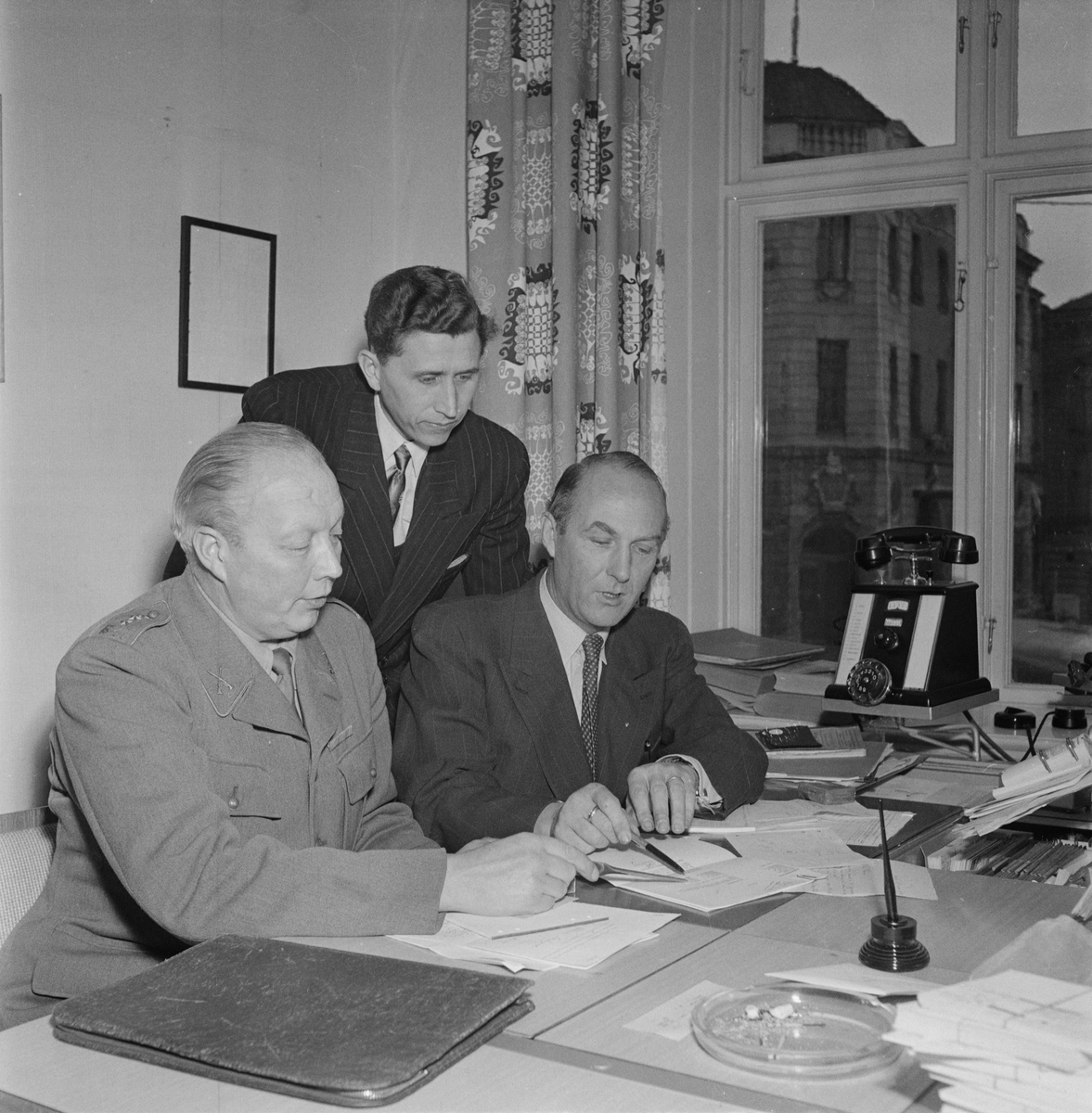 Underofficerare i reserven, styrelse, Uppsala 1954