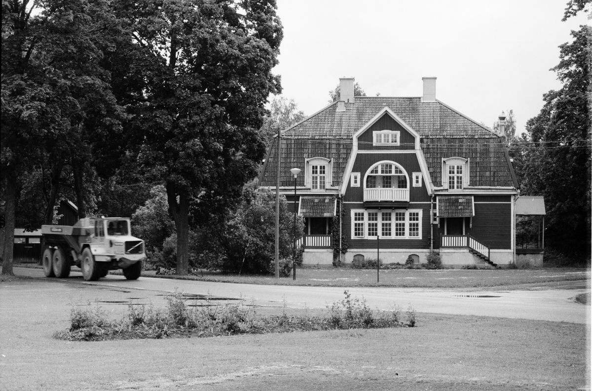 "Nya" apoteket vid Malmtorget, Dannemora, Uppland augusti 1991