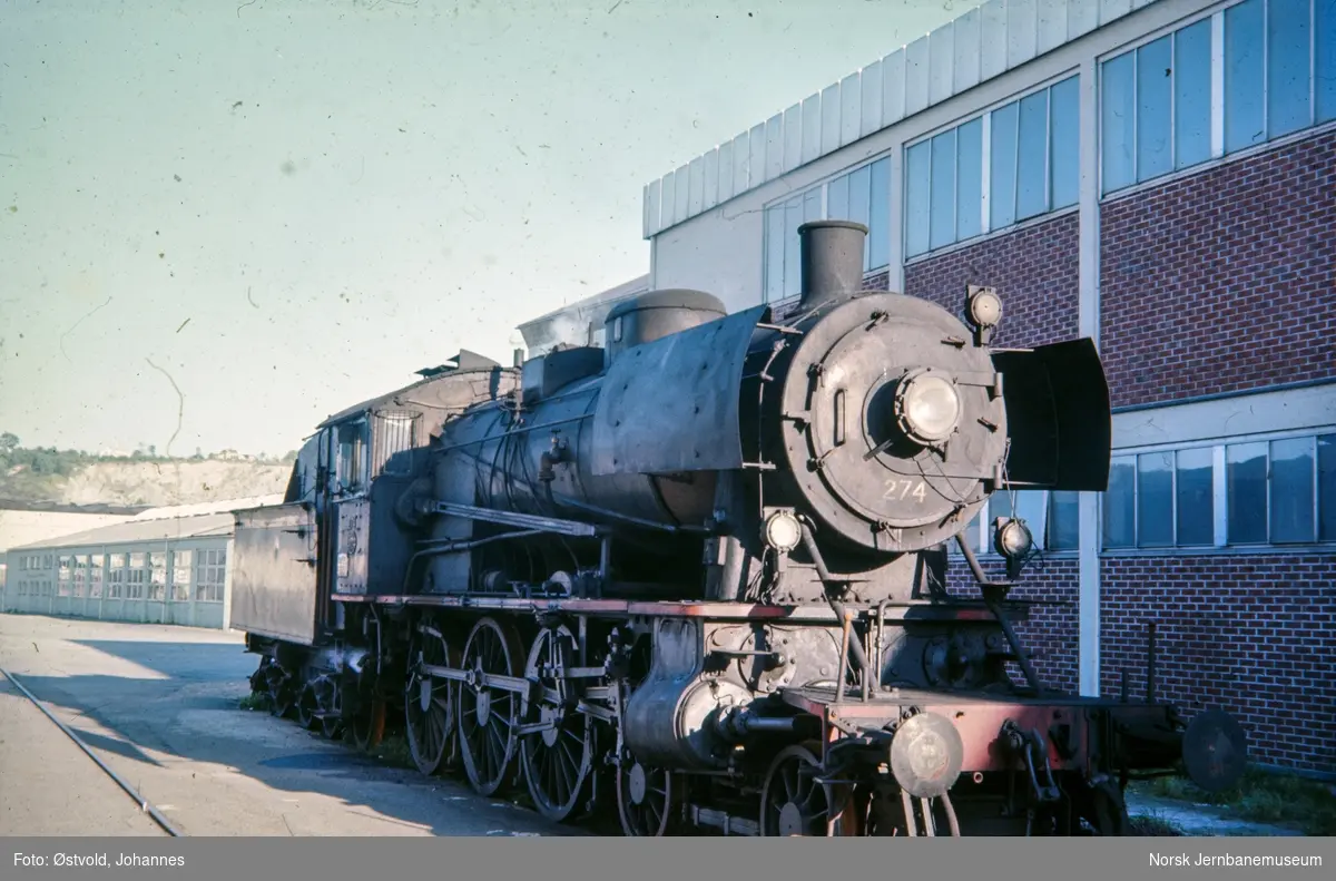 Damplokomotiv type 30a nr. 274.