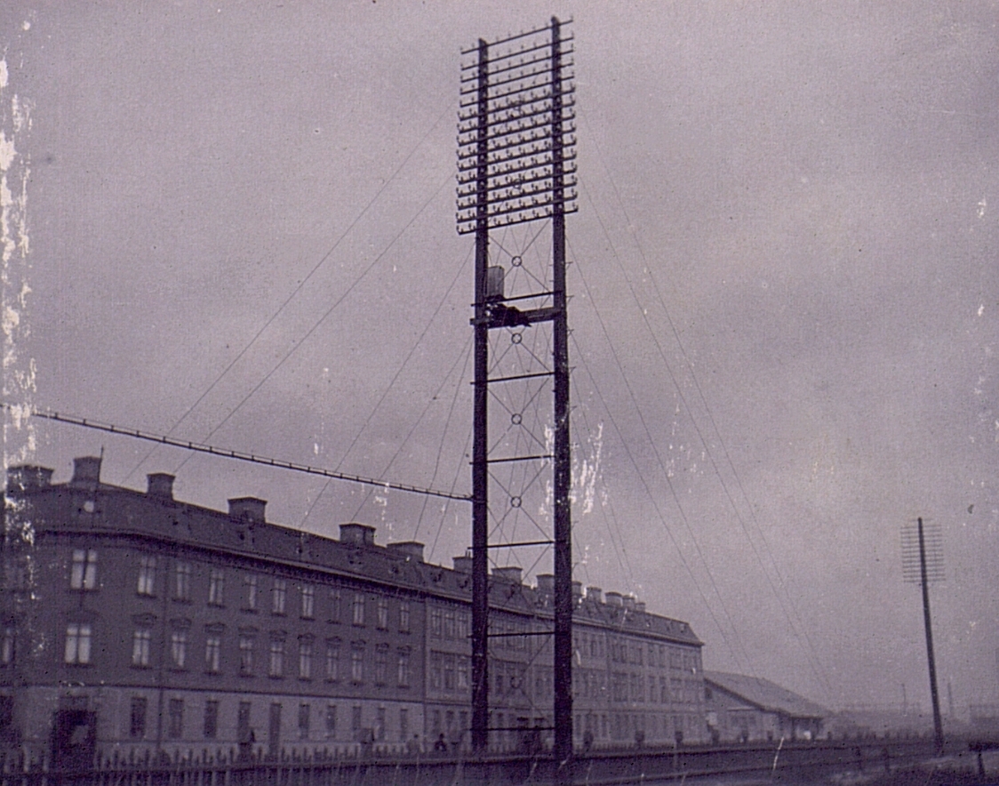 Telefongaljar i Göteborg omkring 1890.