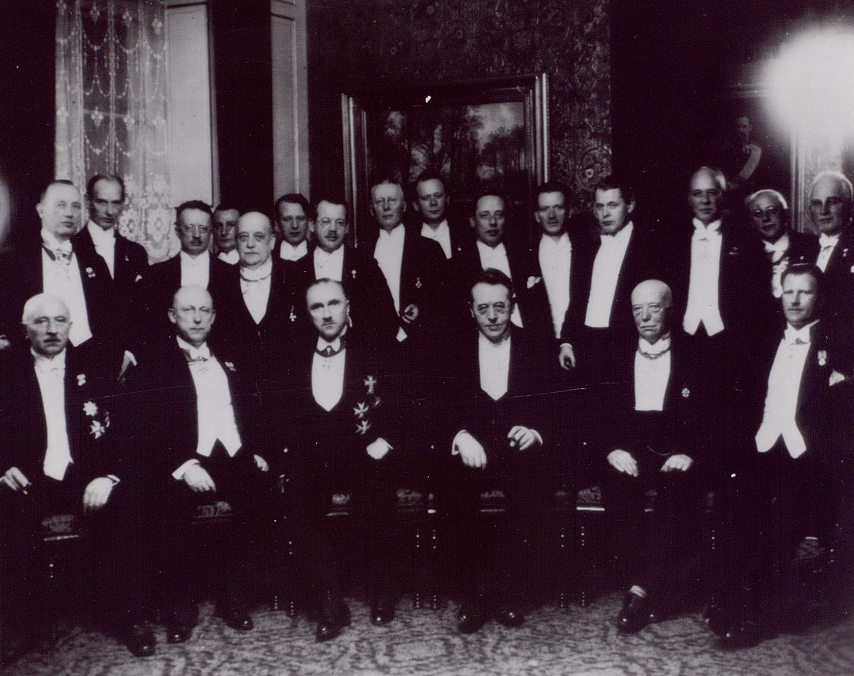 Nordiske Telefon- Telegraf- og Radiotelegrafkonference i Köbenhavn, 1931. Skänkt av G. Wold.