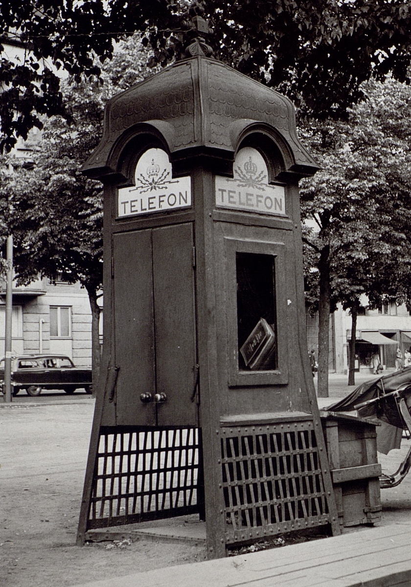 Telefonkiosk, Modell 1904.