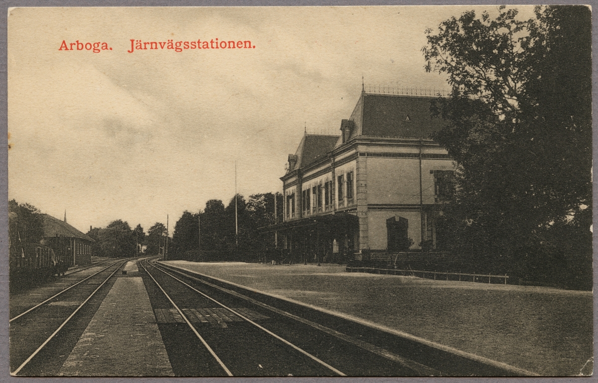 Arboga Järnvägsstation.
