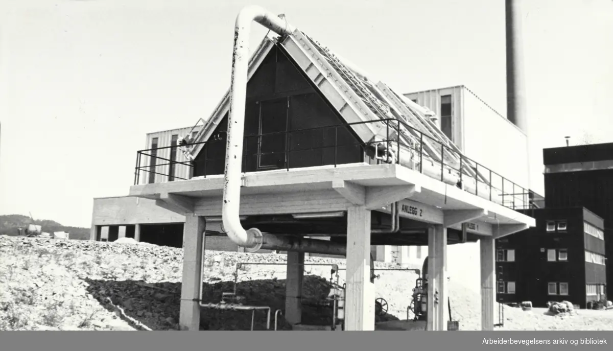 Haraldrud. Oslo Renholdsverk. Juli 1968