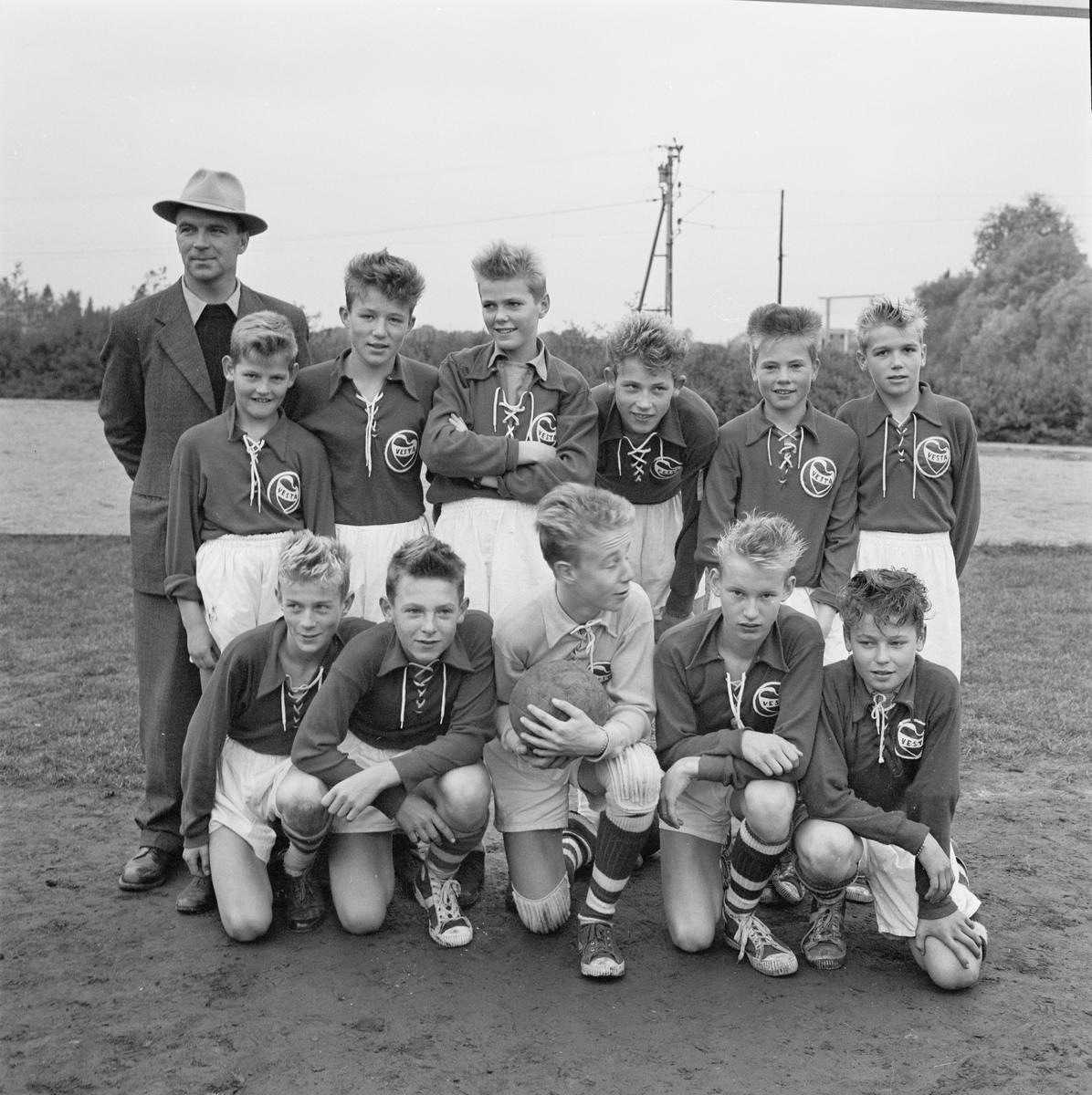 IF Vesta, juniorlaget i fotboll, Uppsala 1955