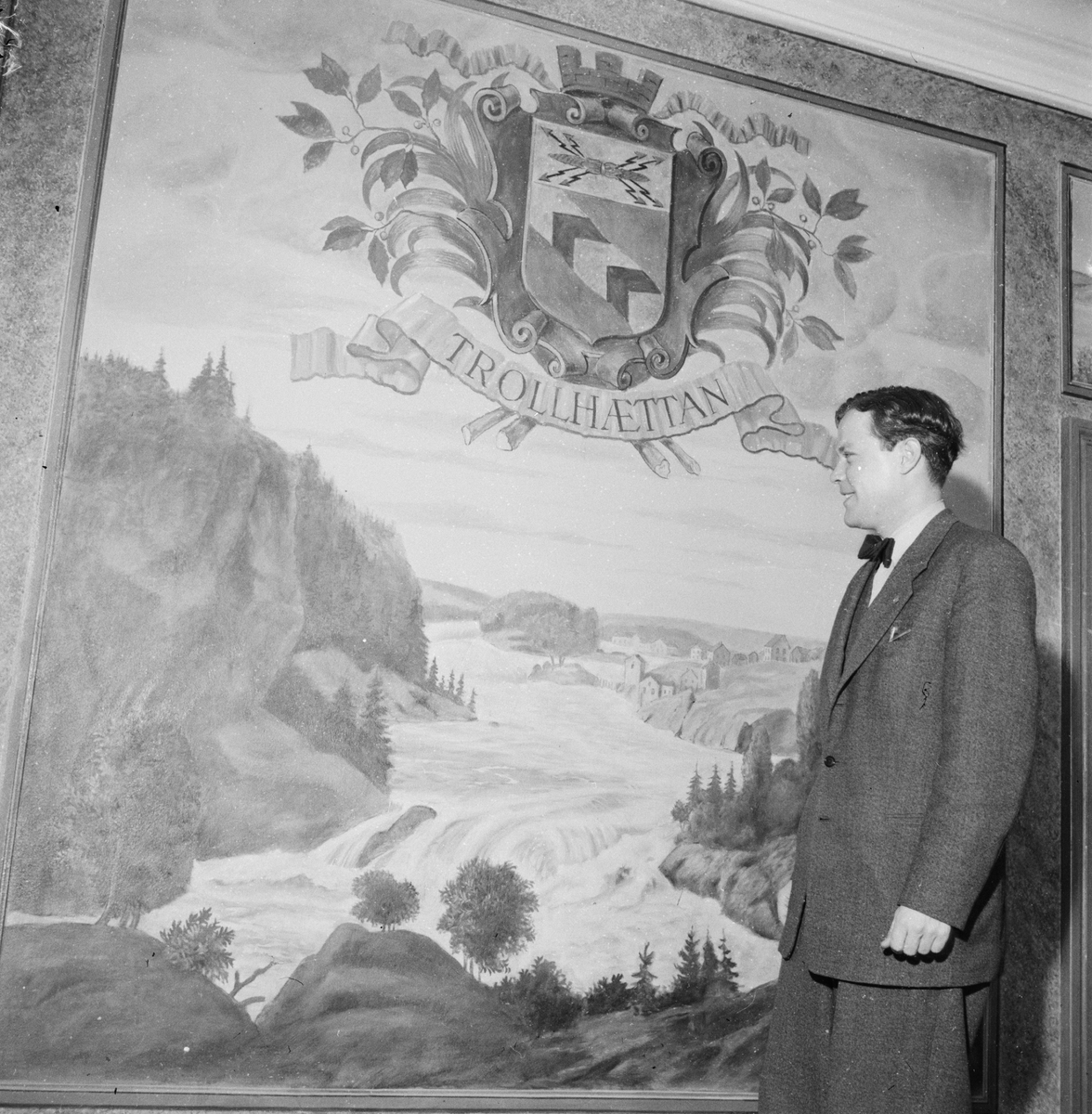 Västgöta nation, återinvigning av nationshuset, Uppsala 1949