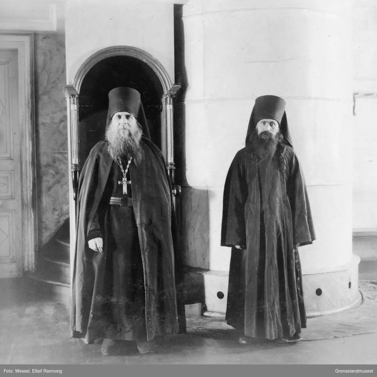 Prest og munk fra Pechenga kloster, 1911.