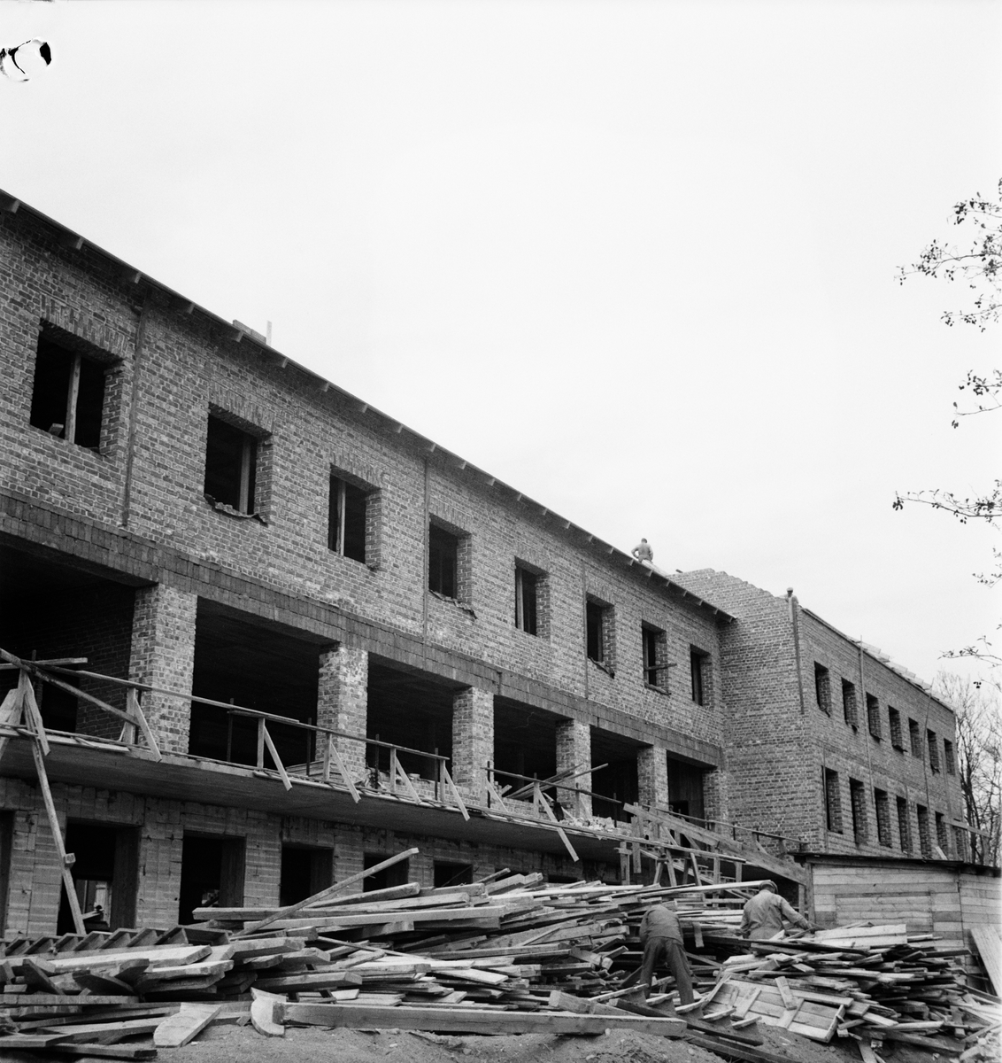 Nya kårlokalerna, Lantbrukshögskolan, Ultuna, Uppsala 1949