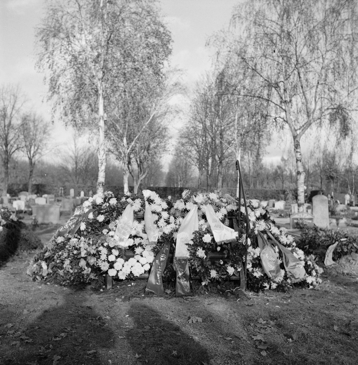 A Lindströms begravning, Uppsala 1948