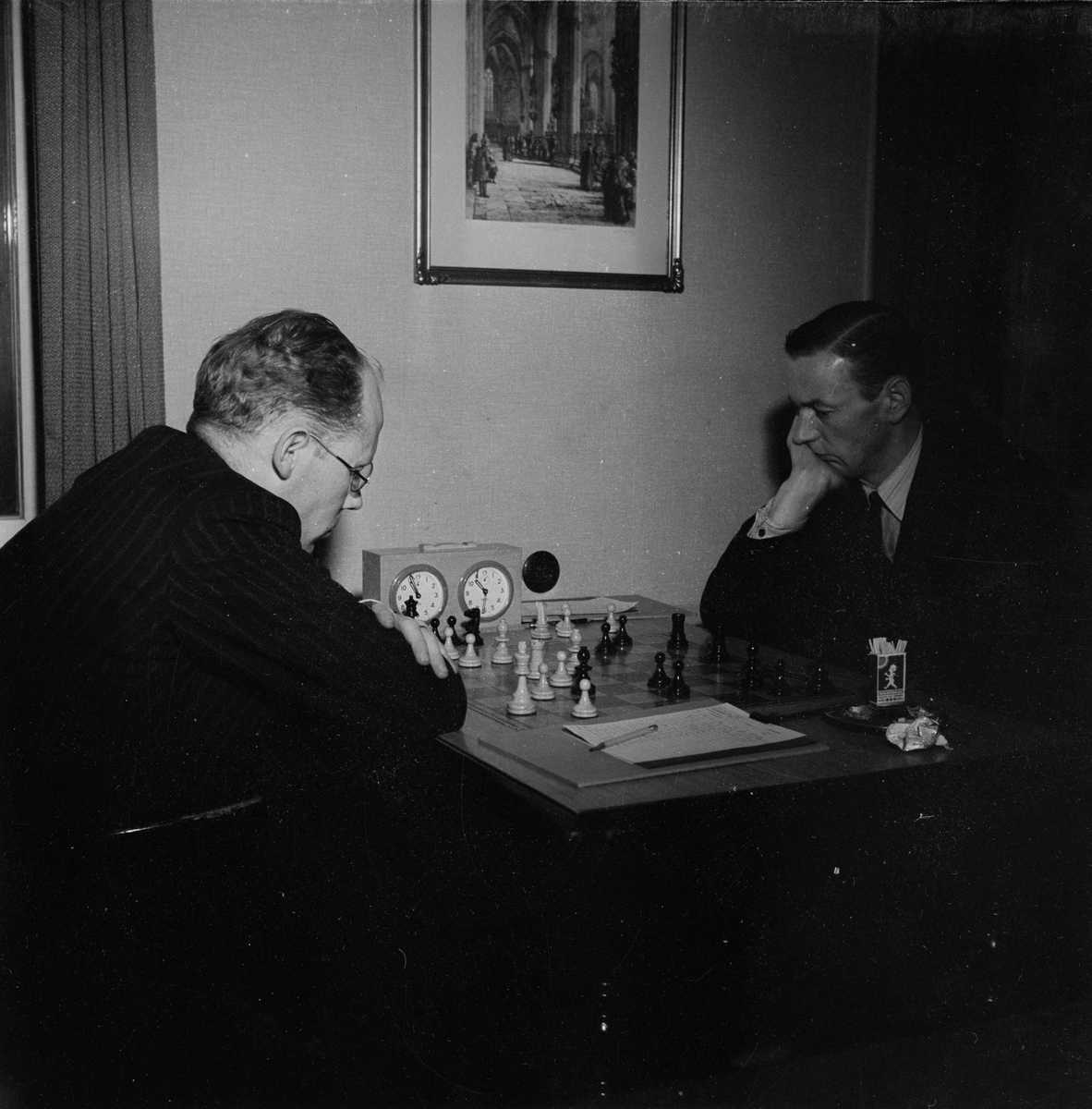 Schack, Eero Böök, Uppsala, december 1947