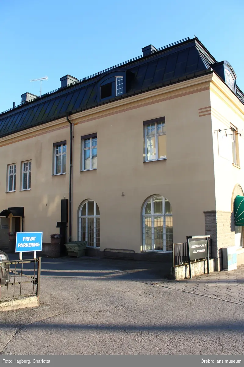 Centrum. Domherren 18 (f.d. Wermlandsbanken). Inventering av kulturhistorisk bebyggelse I Karlskoga tätort
