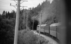 Diesellokomotiv Di 3 631 med dagtoget fra Trondheim til Bodø