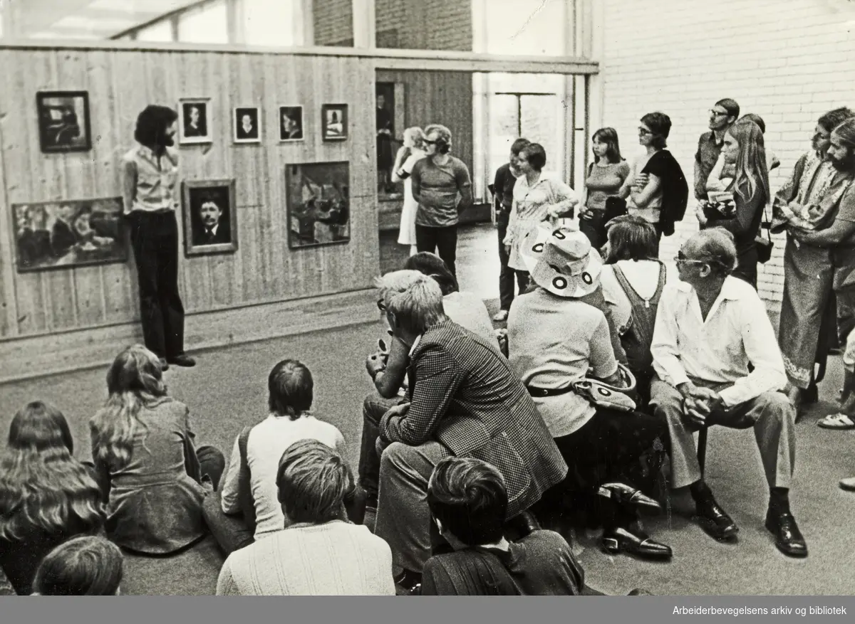 Munch-museet. Juni 1975