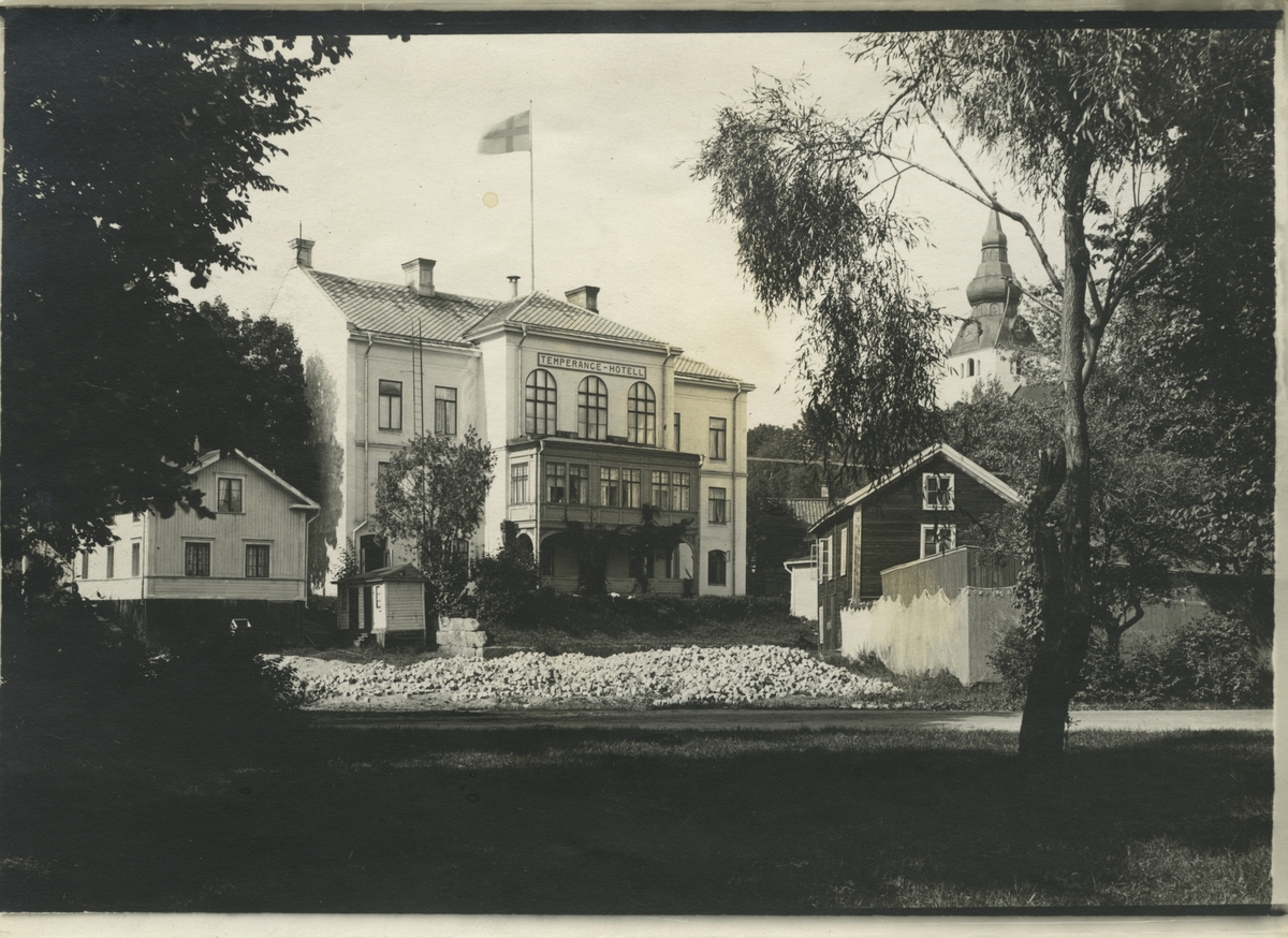 Temperance hotell i Hudiksvall.