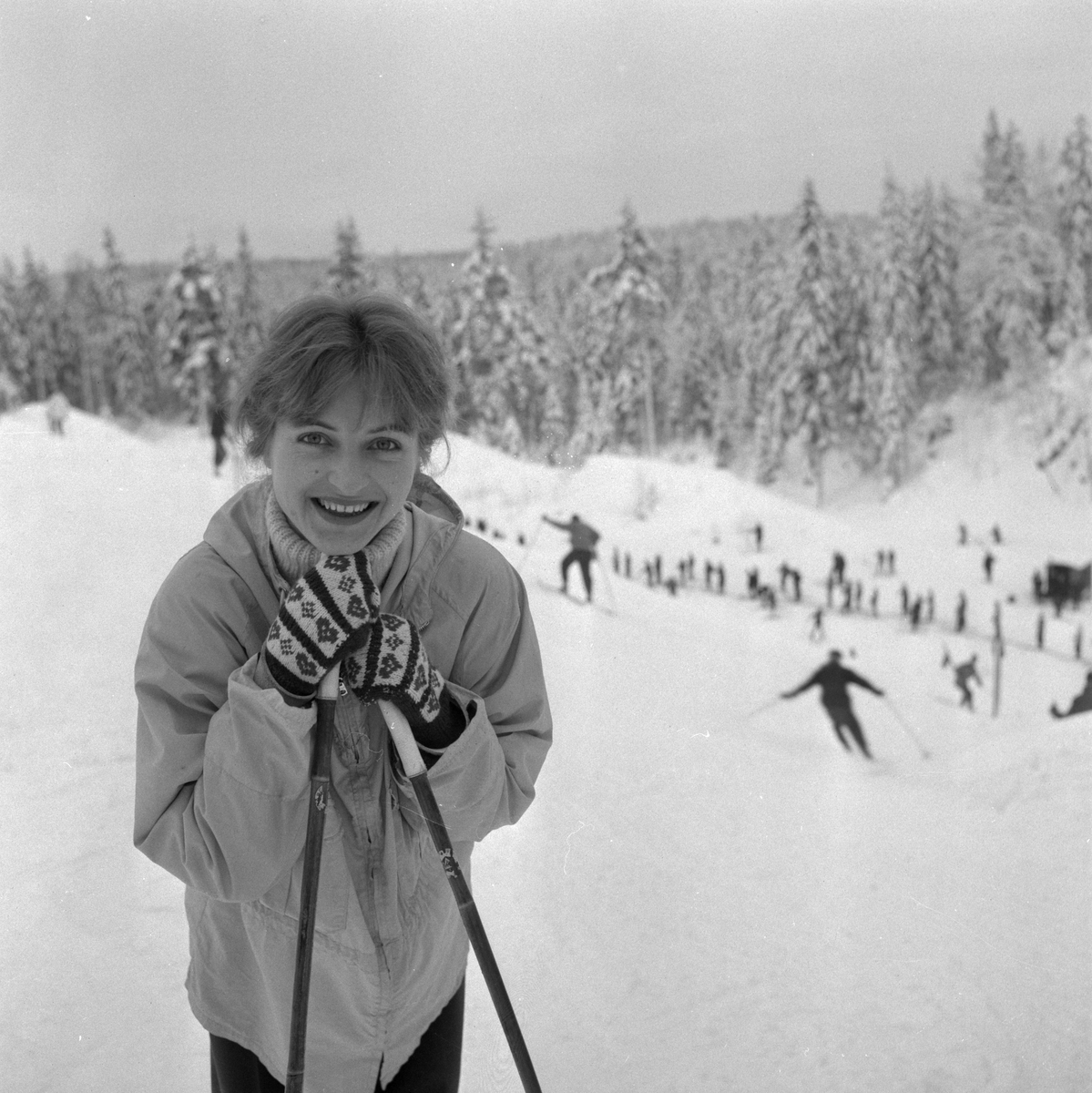 Bilder från Ånnaboda. 
19 januari 1959.