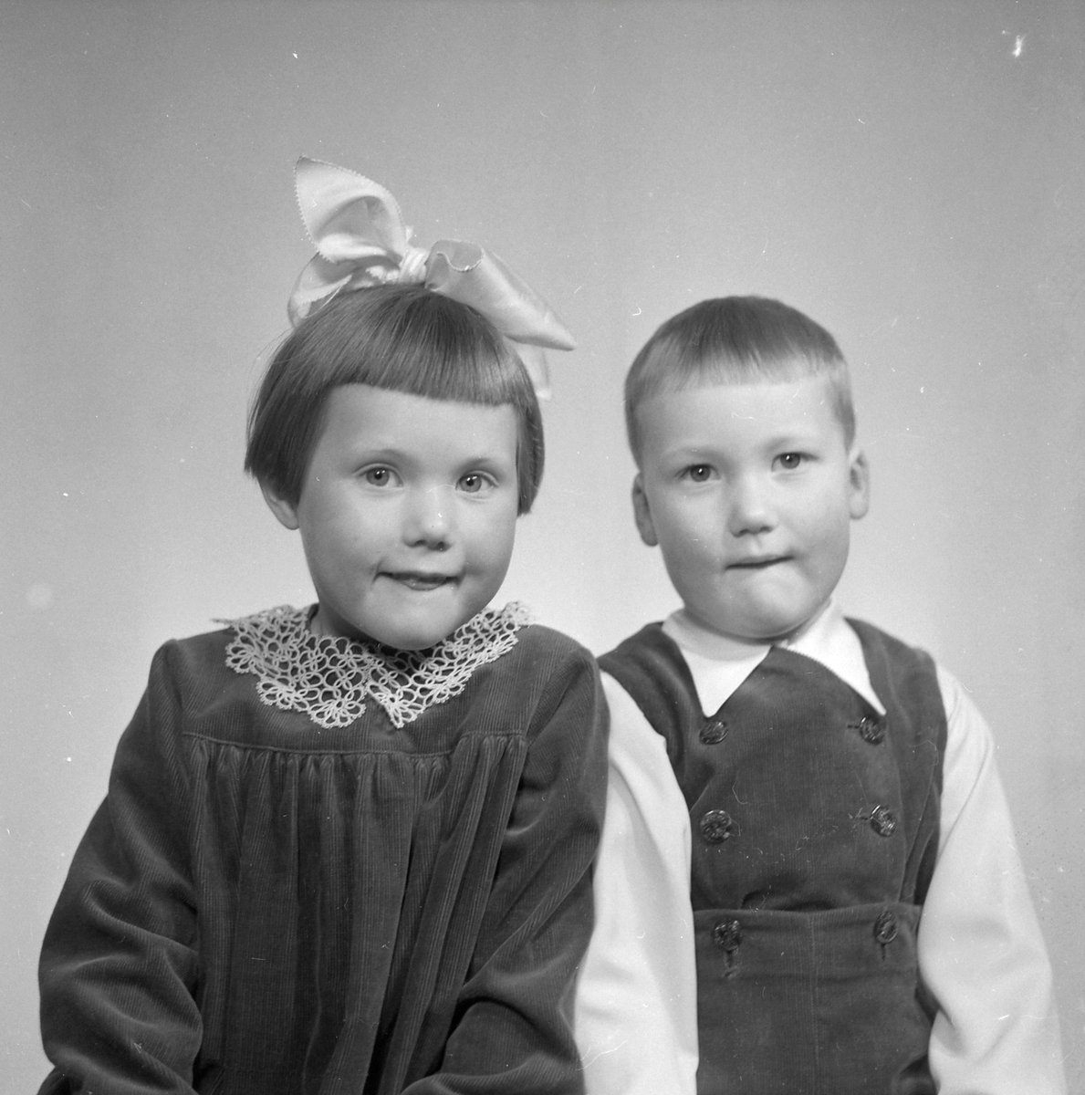 Terje Johansen med søster