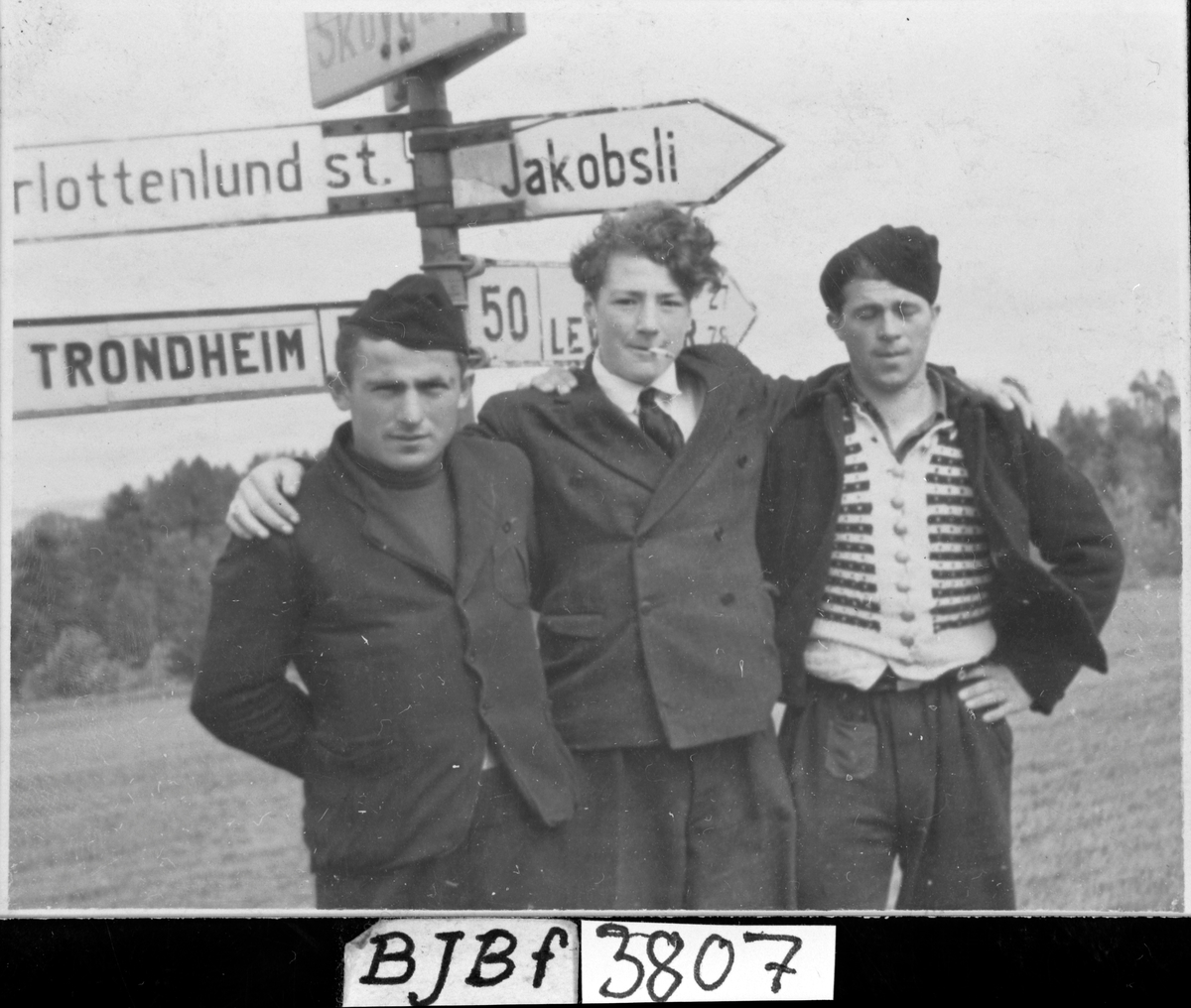 Jugoslaver ved Skovgård, Trondheim