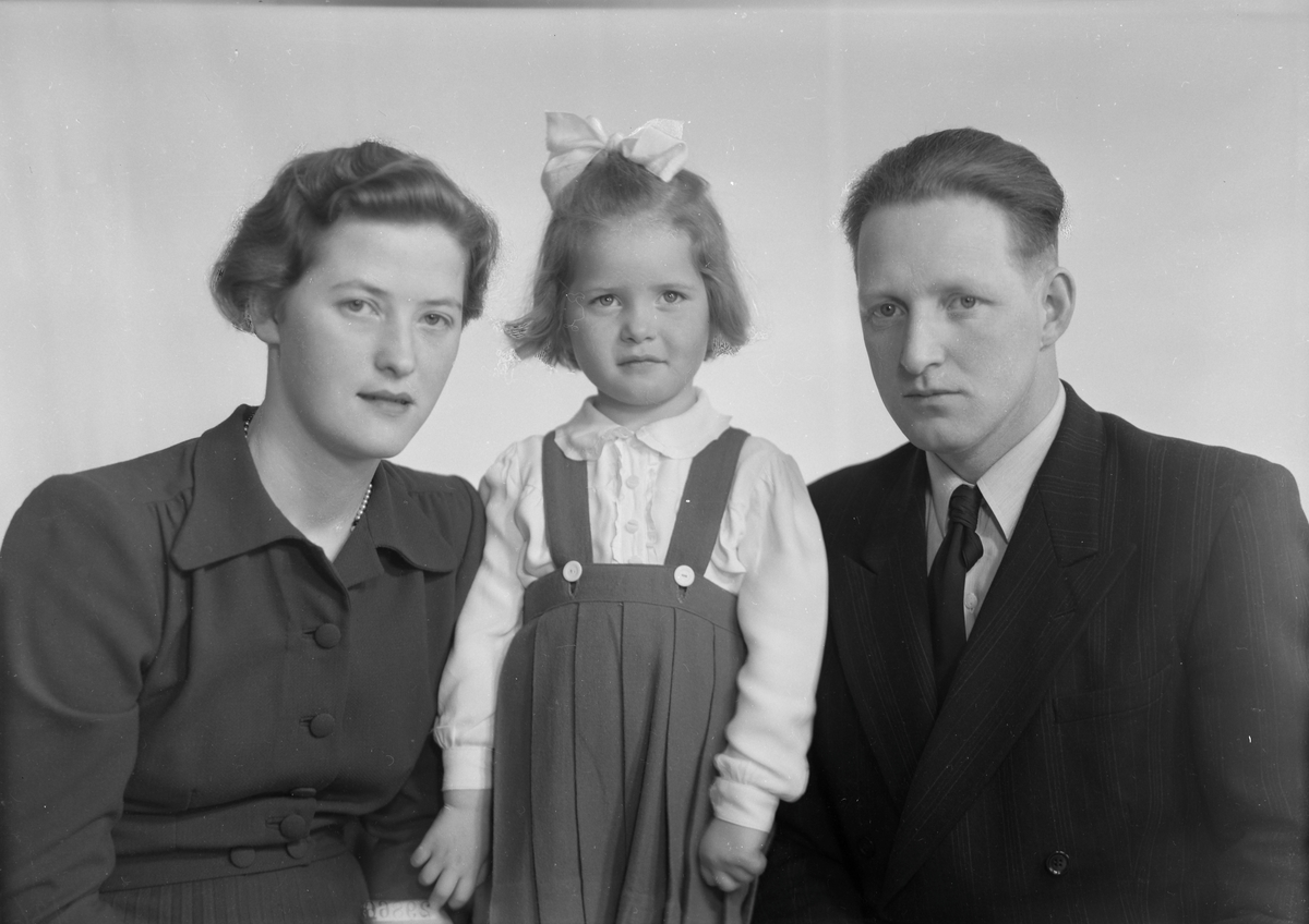 Roald og  Eli Storå med datter Rita