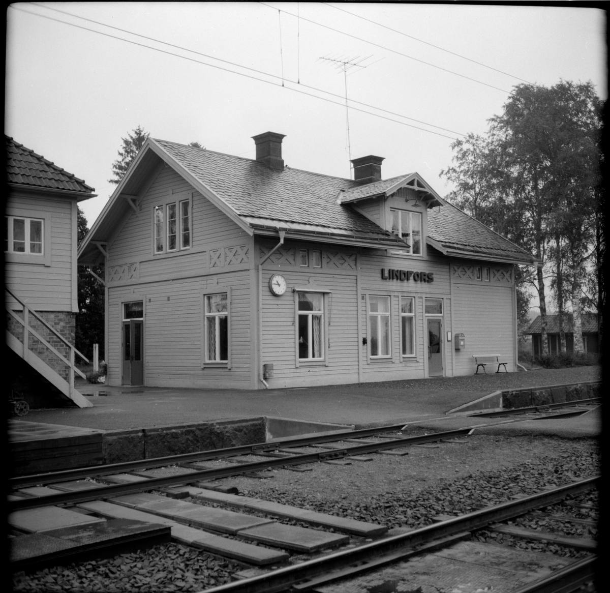 Stationshuset i Lindfors.