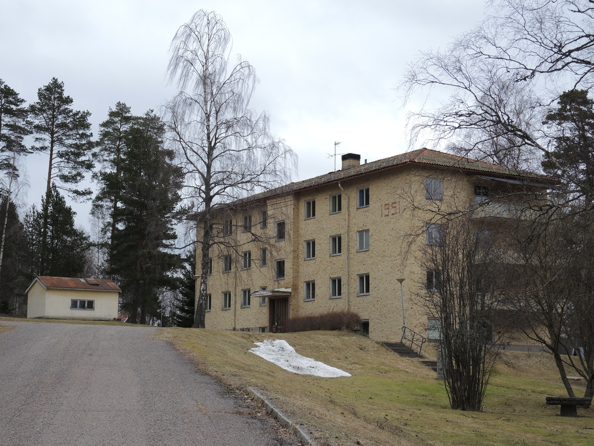 Personalbostad vid Högbo centralsanatorium i Falun.