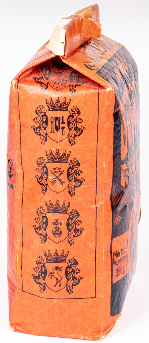 Kaffepaket, Gevalia-Blandning från Vict.Th.Engwall& co Kommanditbolag Gefle.