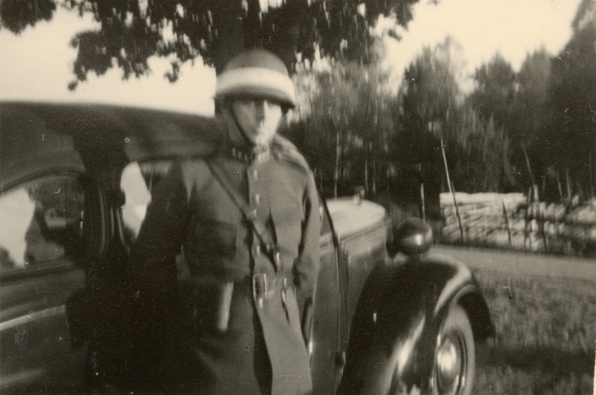 Text i fotoalbum: "Augustimanövern 1938".