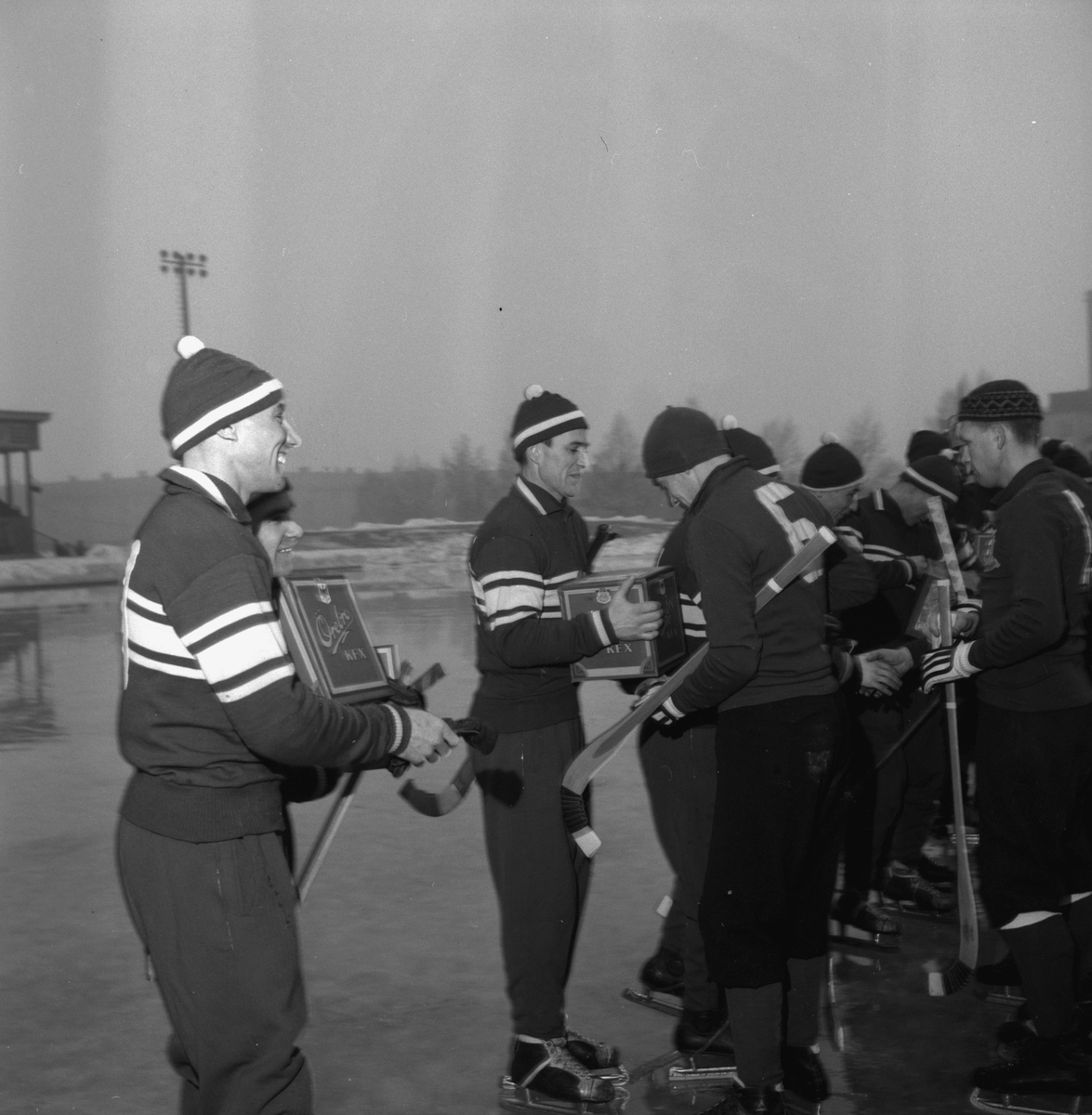 Bandy Närke - Ryssland.
26 februari 1959.