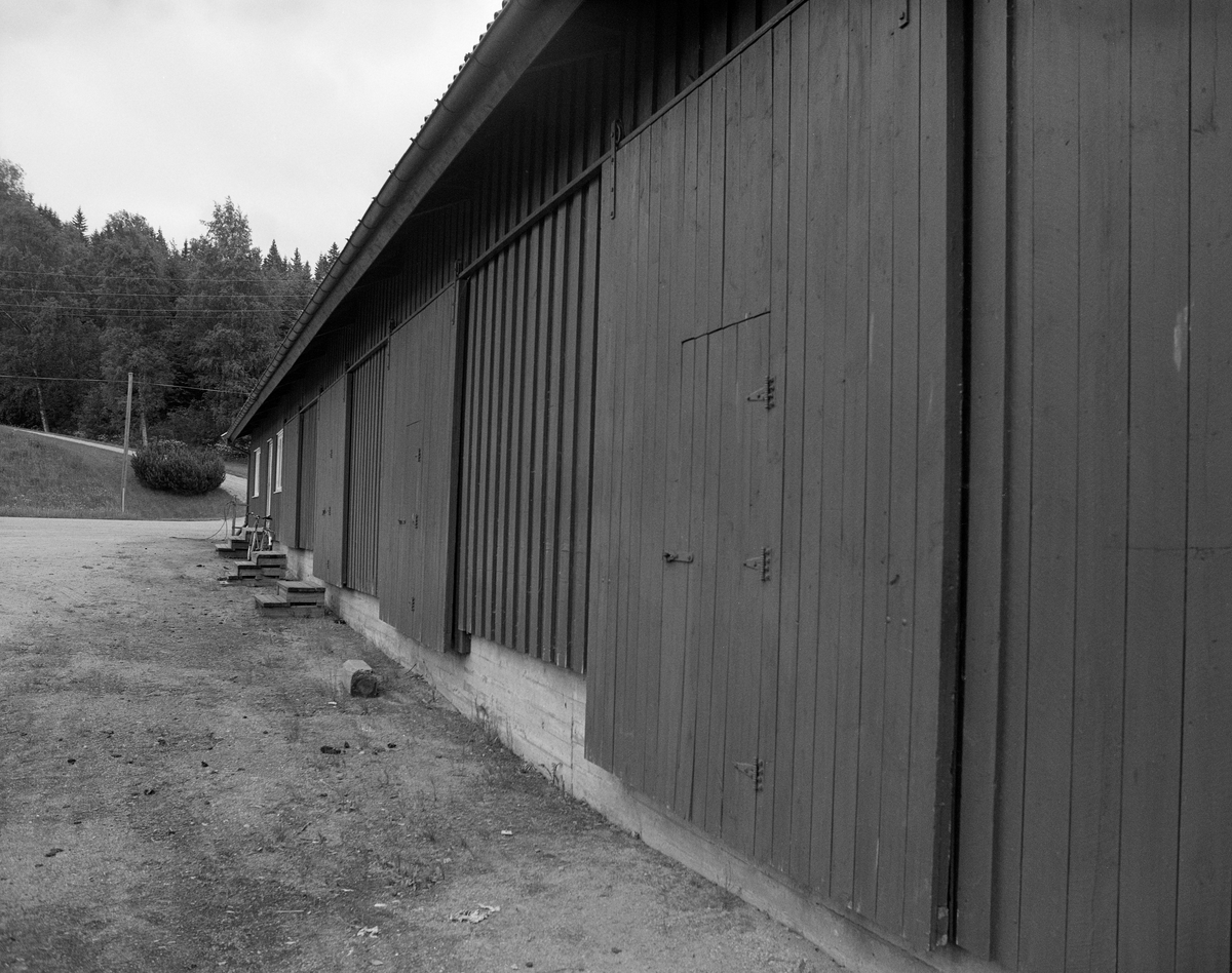 Lager, verksted ved Glomma fellesfløtingsforenings driftssenter ved Furuholmen i Varteig i Østfold.