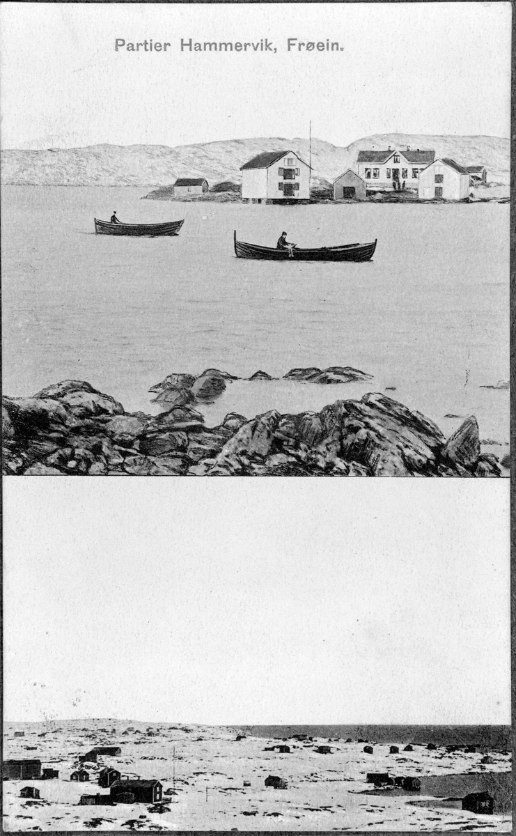 Postkort Hammarvika, Frøya       .