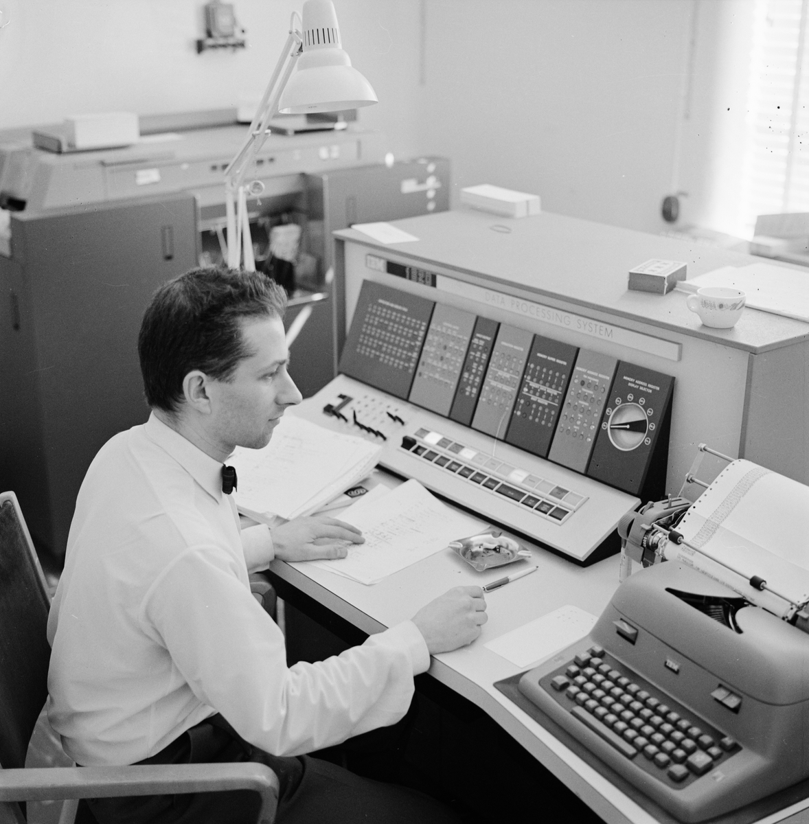 Akademiska sjukhuset, datamaskiner, Uppsala 1963