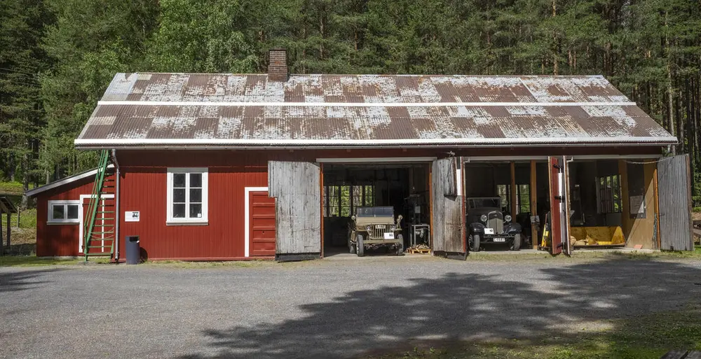 Høydalsmo vegstasjon i museumsparken