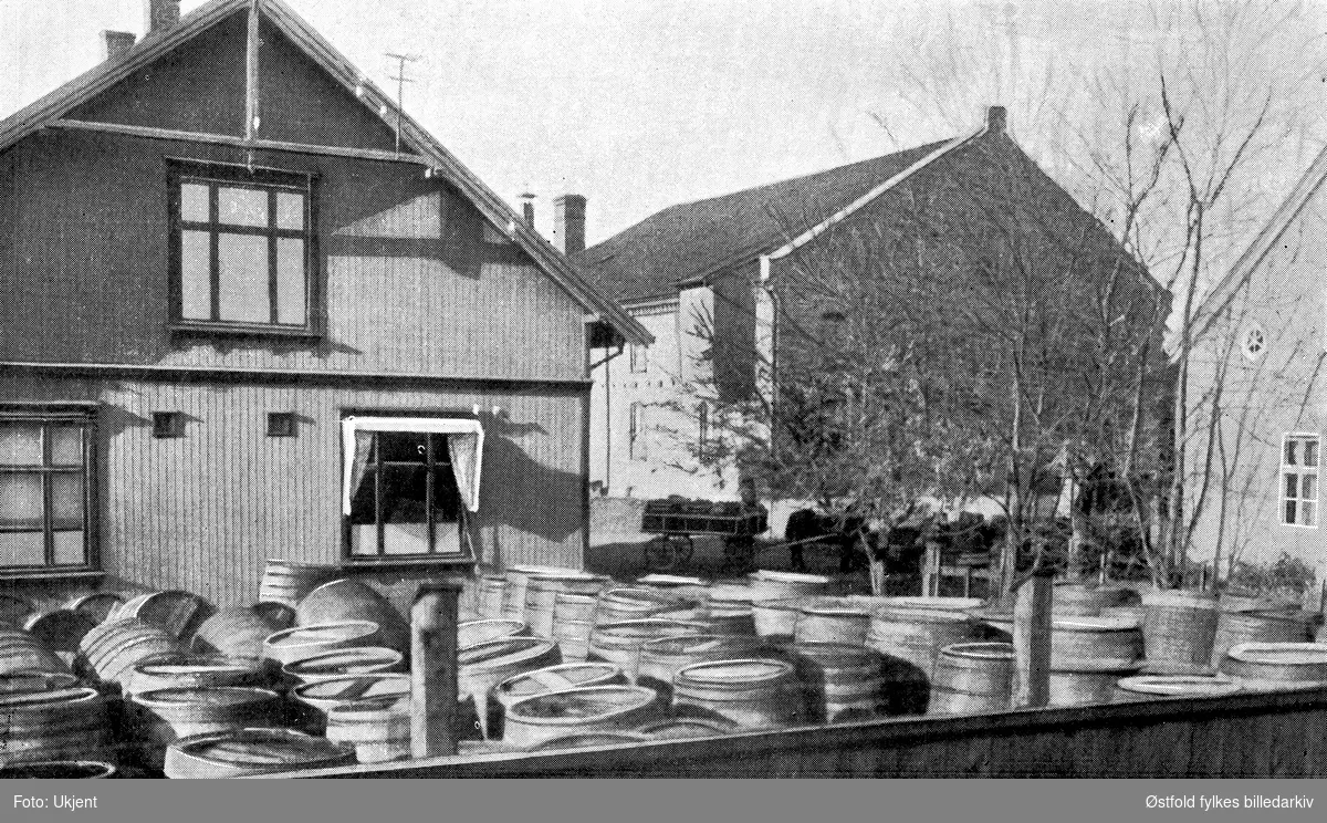 Lande Bryggeri i Tune, Sarpsborg ca. 1907.