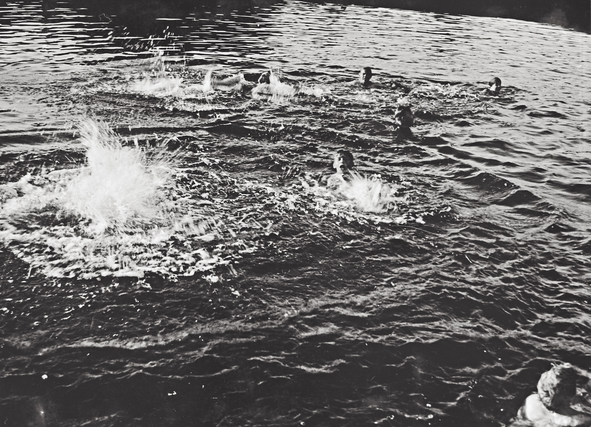 Håjen-dammen på Lena i august 1930