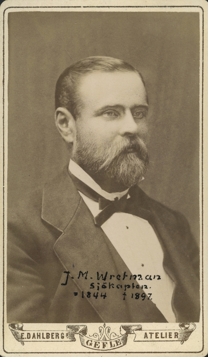 Sjökapten M. Wretman f. 1844, d. 1897