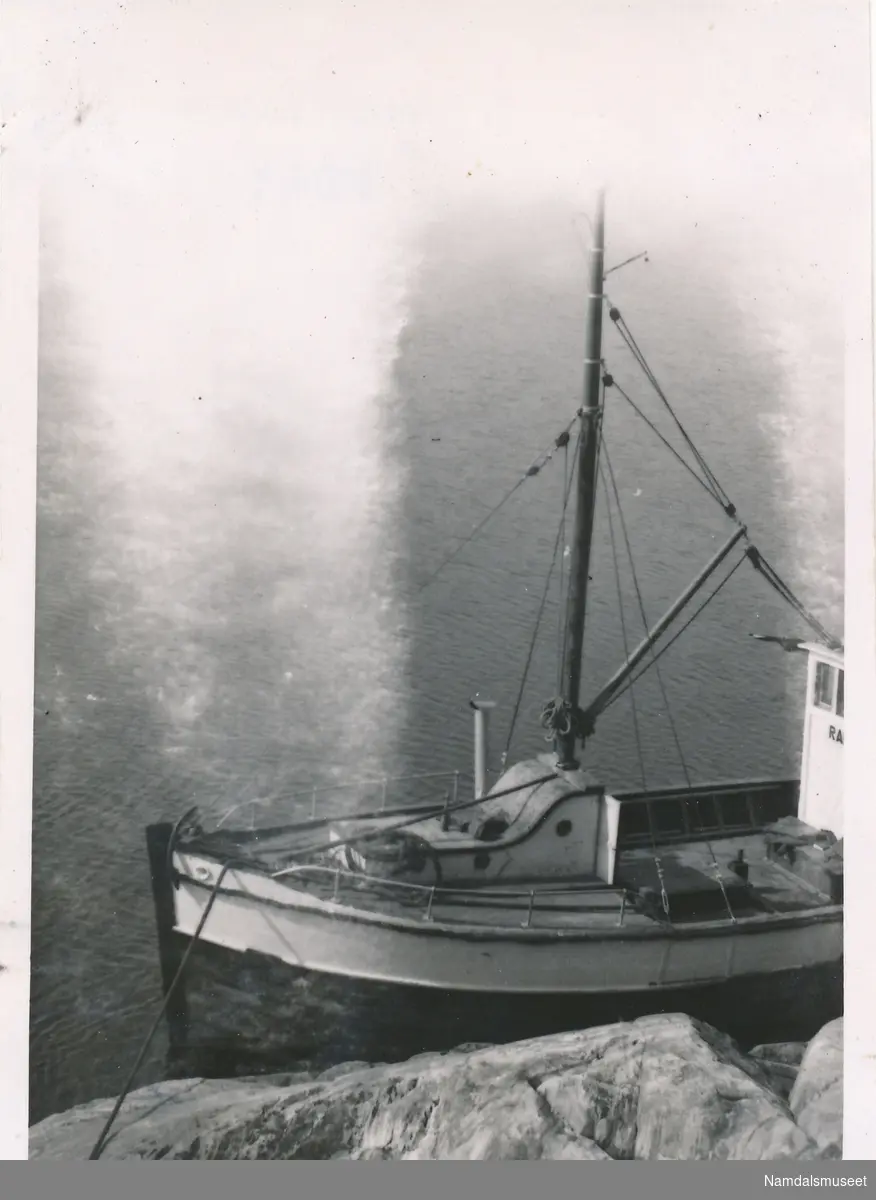 Båt brukt av tysk marine til vakt på Namsenfjorden