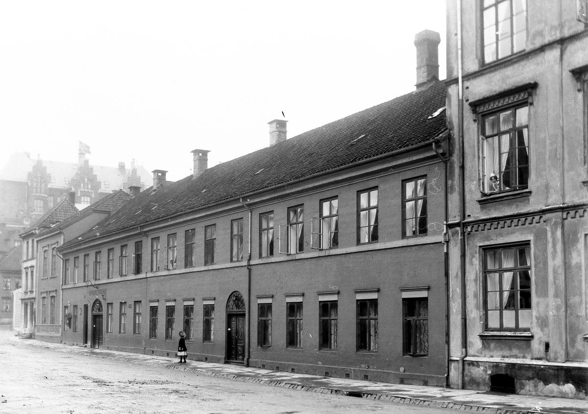 Eksteriør Bergen kommunale sykehus 1907.