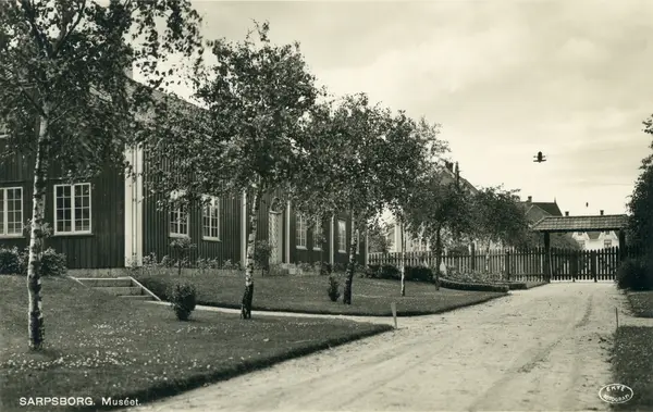 SARPSBORG. Muséet. - Østfold Fylkes Billedarkiv / DigitaltMuseum