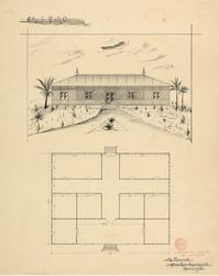 Hus for Sør-Amerika [Fasadeoppriss]