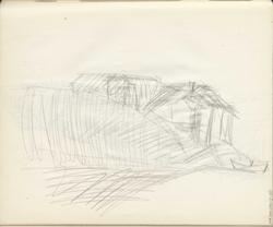 Studie av bebyggelse [Skisse]
