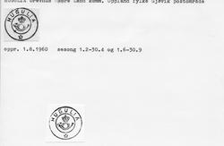 Stempelkatalog Hugulia, Gjøvik, Nordre Land, Oppland