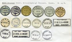 Stempelkatalog 6087 Kvamsøy (Indre Kvamsø, Bringsinghaug, In