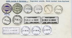 Stempelkatalog 2920 Leira i Valdres (Leira station, Leira st